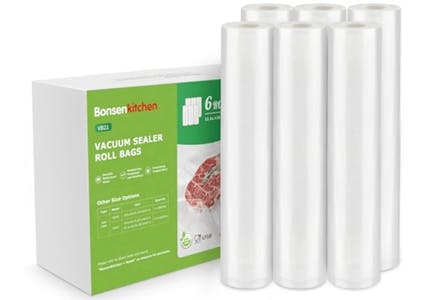 Vacuum Sealer Bag Roll Set