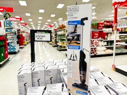 Hurry —  Black+Decker 3-in-1 Stick Vacuum, Only $18.99 at Target card image