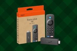 Amazon Fire TV Stick HD, Only $17.99 on Amazon (Reg. $34.99) card image