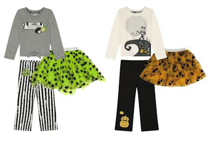 Character Halloween Toddler Outfit Set