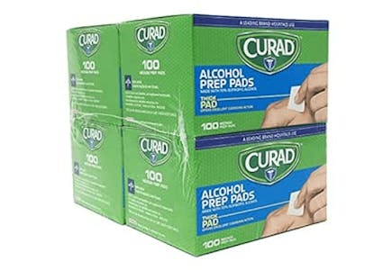 Curad Alcohol Prep Pads