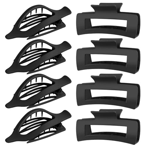 Hair Claw Clips 8-Pack
