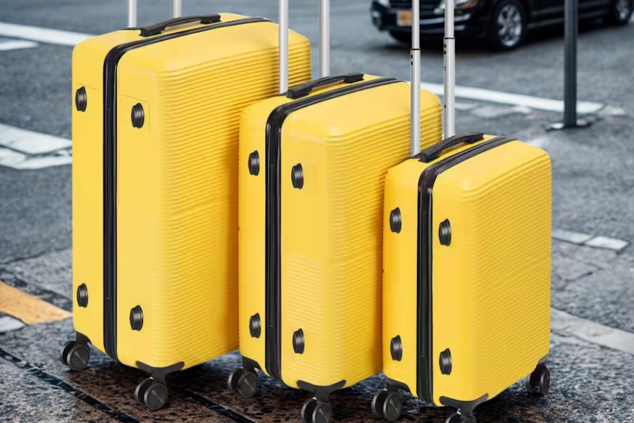 the-home-depot-luggage-set-yellow