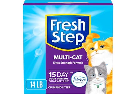 Fresh Step Clumping Cat Litter
