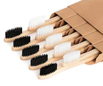 Bamboo Toothbrushes 10-Pack