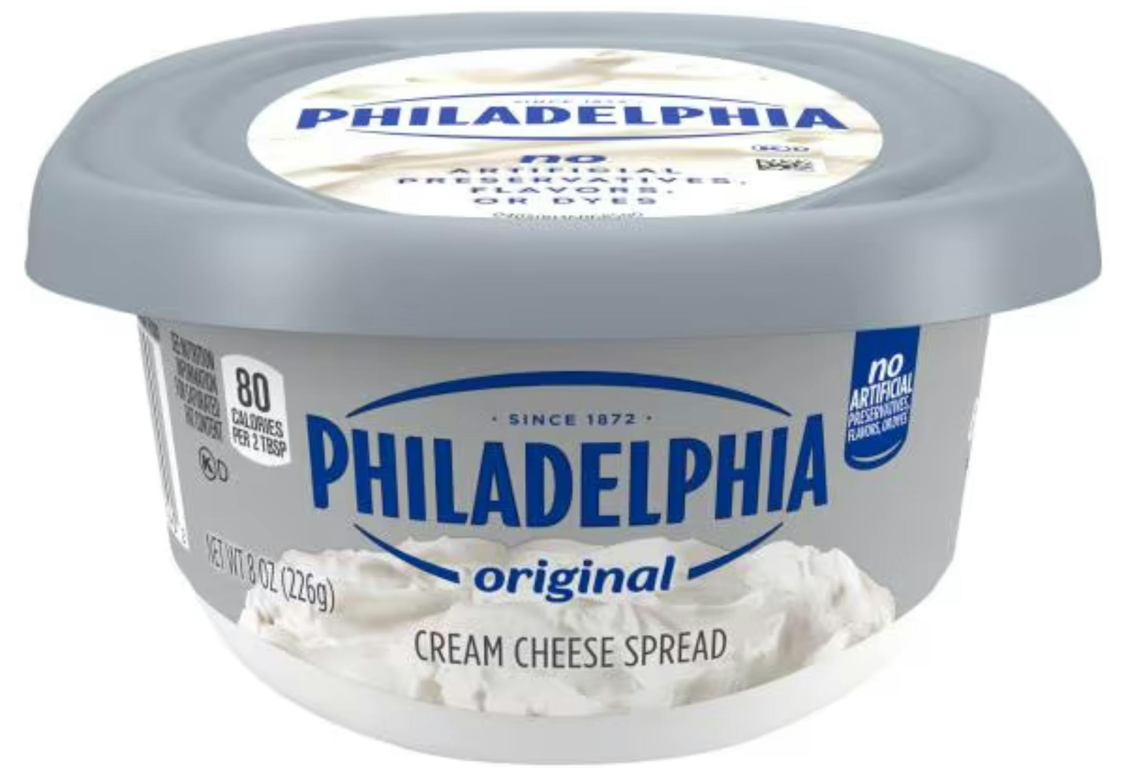 2 Philadelphia Cream Cheese Spreads