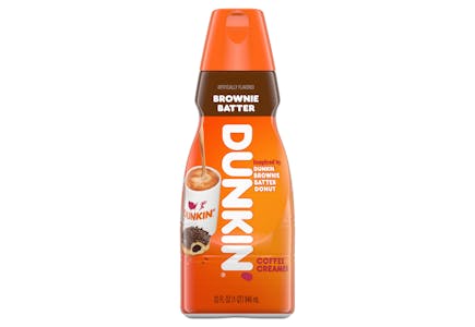 Dunkin’ Brownie Batter Coffee Creamer