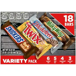 Mars Candy Bars 18-Pack