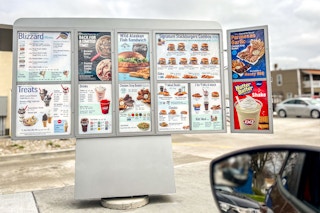 dairy queen drive through menu