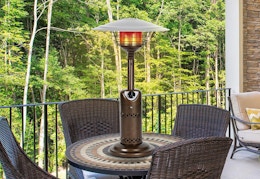 Propane Tabletop Patio Heater, Now $90 at Lowe's (Was $110) card image