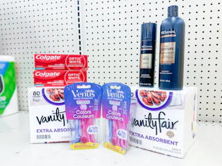 tresemme gillette vanity fair colgate walgreens haul