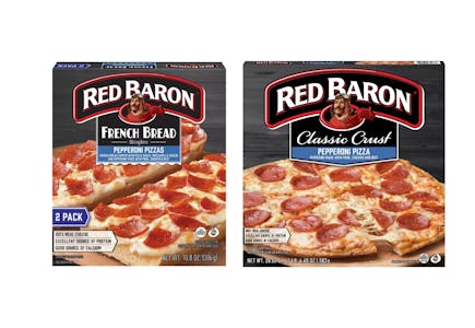2 Red Baron Pizzas