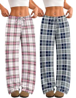 Ekouaer Women's Lounge Pants 2-Pack