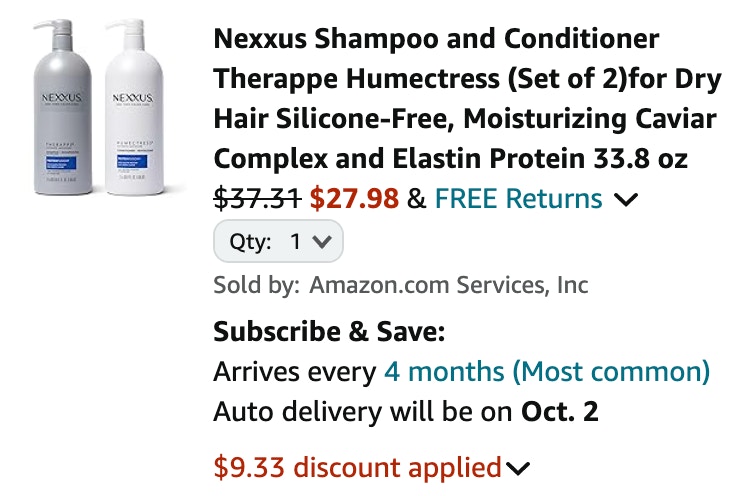 Nexxus cart