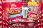 target matchup groceries in shopping cart