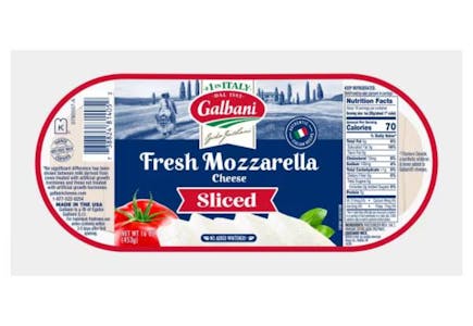 2 Galbani Sliced Cheese Packs