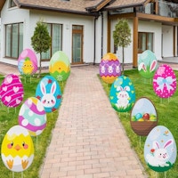 Easter Egg Yard Sign Set