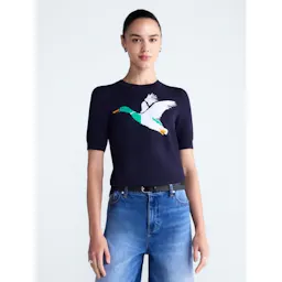 Free Assembly Women's Puff Sleeve Sweater