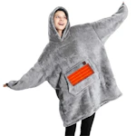 Heated Oversized Hoodie Blanket