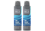 2 Dove Men+Care Dry Sprays