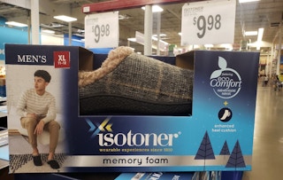 sams club isotoner memory foam slippers 2021 sv 1628892688 1628892688