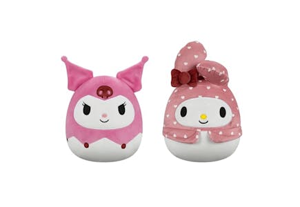 Squishmallows Kuromi and My Melody Set