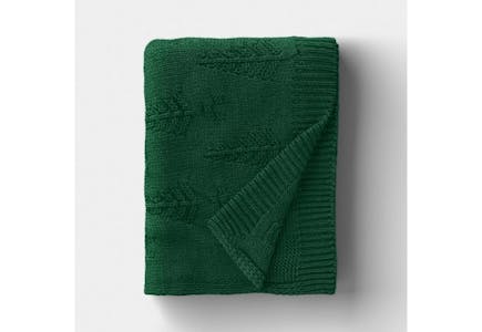 Threshold Holiday Throw Blanket