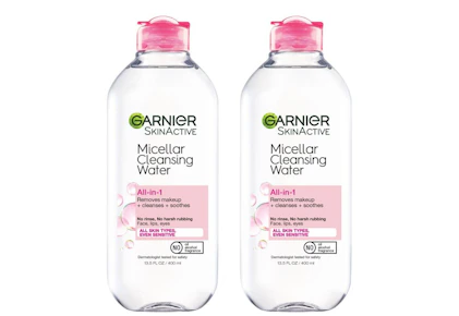 2 Garnier Micellar Waters
