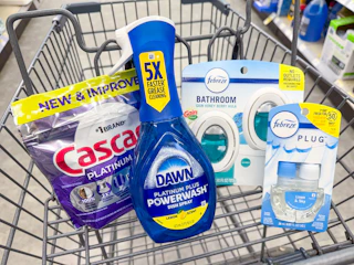 febreze dawn cascade products in walgreens cart