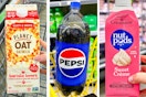 planet oat, pepsi, and nut pods in a three-photo collage