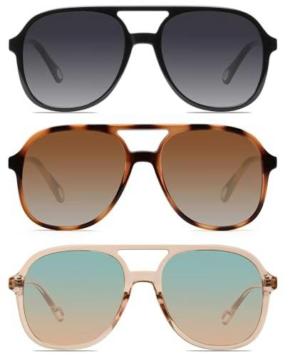 Retro Aviator Sunglasses