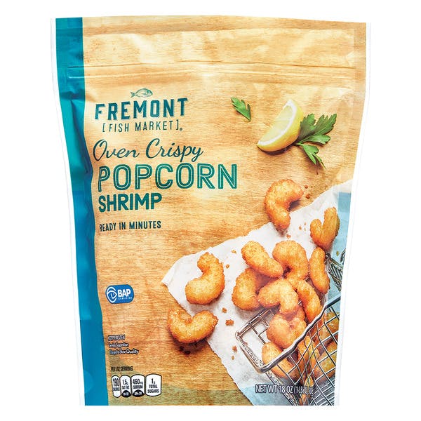 Oven Crispy Popcorn Shrimp