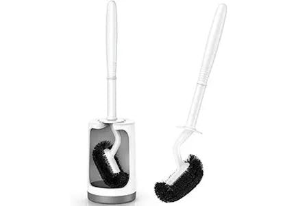 Toilet Bowl Brush Holder Set