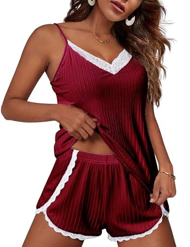 Ekouaer Women's Pajama Set