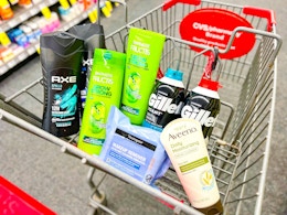 CVS Haul: Save 82% on Aveeno, Neutrogena, Axe, Garnier, and Gillette card image