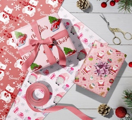 Christmas Wrapping Paper 6-Pack, Only $4.99 on Amazon card image