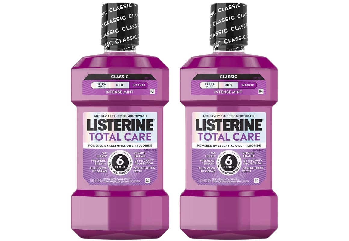 2 Listerine Total Care Mouthwashes