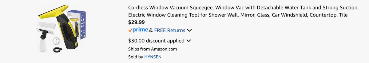 Amazon Cordless Window Vacuum Squeegee 2025 2
