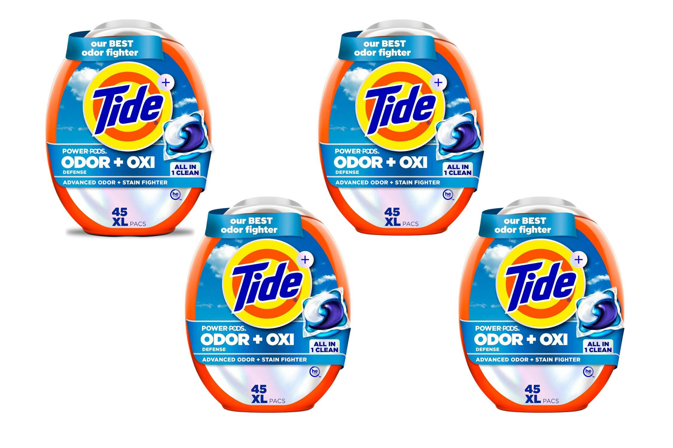 4 Tide Pods