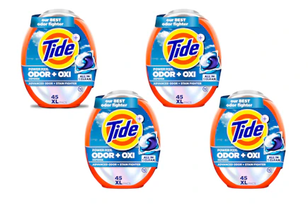 4 Tide Pods