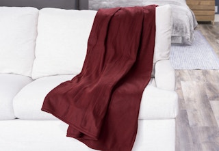 walmart sunbeam electric throw blanket