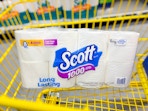 scott toilet paper in shopping cart