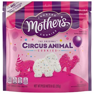 2 Mother's Animal Cookie Bags