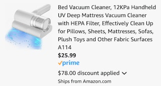 Bed Vacuum Cart 2