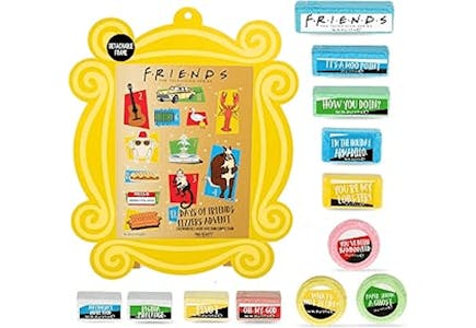 Mad Beauty 12 Days of Friends TV Show Bath Fizzers Advent Calendar