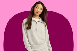 Get a Buttery-Soft Women’s Sweatshirt for $15 at Walmart (6 Color Options) card image