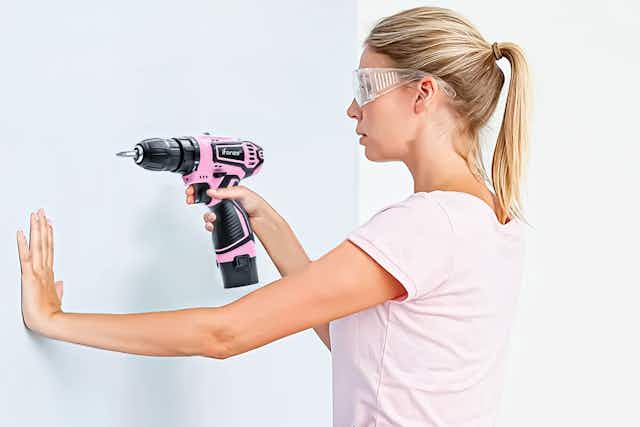 Pink Power Drill Set, Now Only $30 at Walmart (Reg. $56) card image