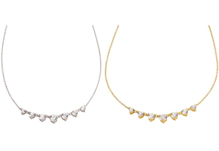 Diamonique Graduated Necklace