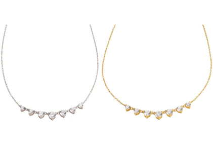 Diamonique Graduated Necklace