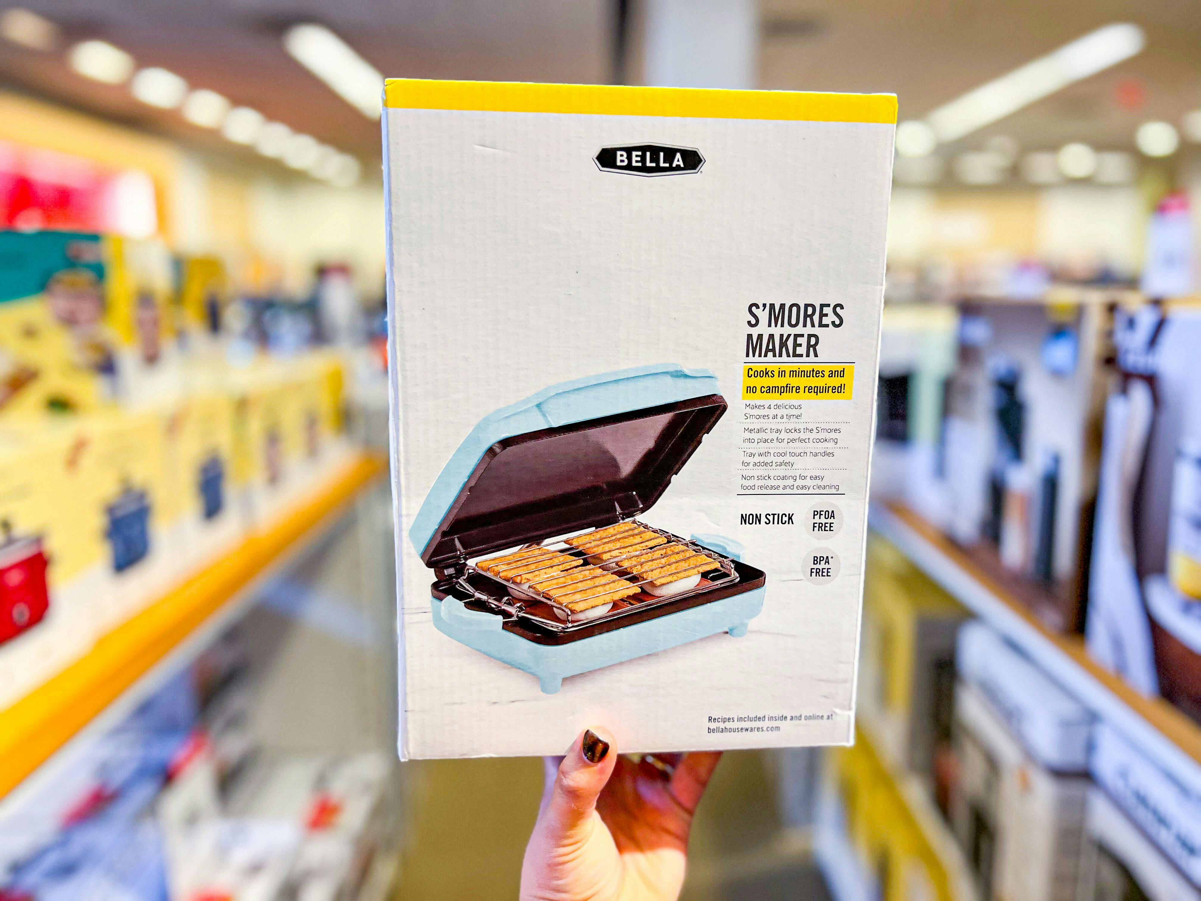 Bella Electric Indoor Nonstick S'mores Maker - Macy's